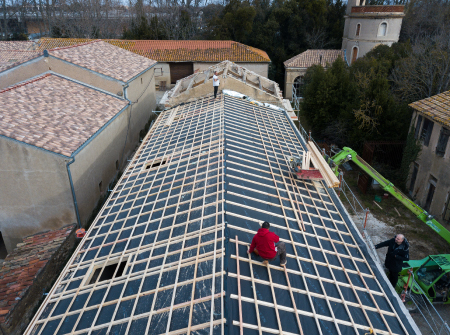 Isolamento di un tetto con l’isolante alveolare Boost’R Hybrid